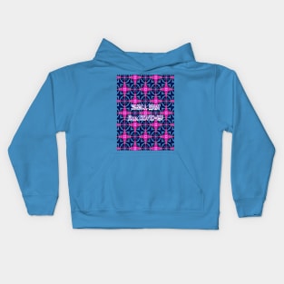 Beautiful night view pattern of Eiffel Tower. Kids Hoodie